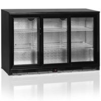 Ψυγείο Back Bar (300lt) Τριπλό Με Συρόμενες Πόρτες Tefcold DB300S-3